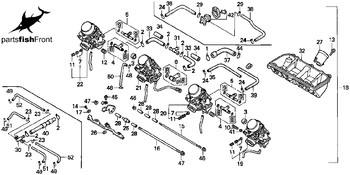 1993 honda cbr shop 600 f2 carburetor