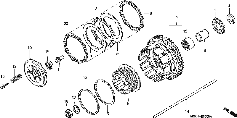 Honda vfr 800 part numbers